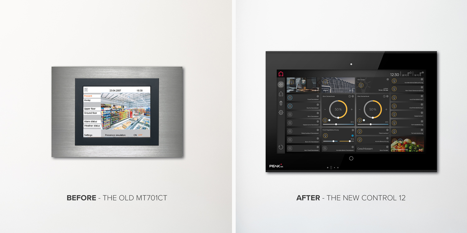 Upgrading old KNX panels made easy